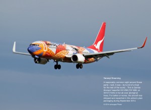 VH-VXB on very short finals into Adelaide. (airscape Photo)
