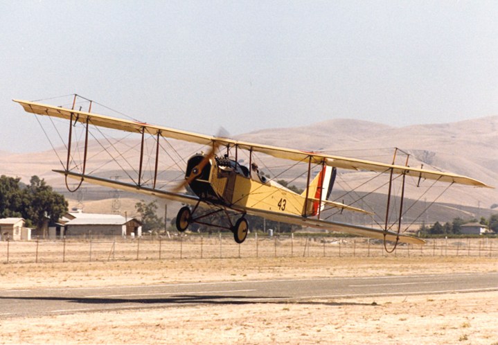 JN-4 Takeoff