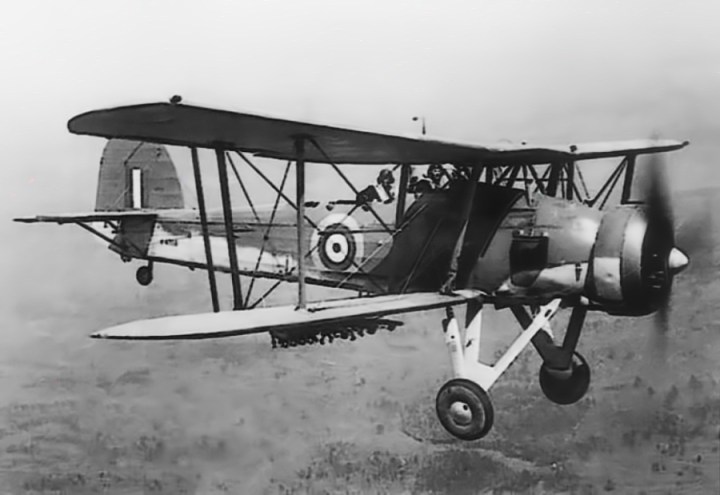 Sub-Lieut. Thompson and Swordfish V4388 of 838 NAS, working up over Nova Scotia in mid-1942. The pilot is Sub-Lieut. D McAleese ('Mac') and the gunner is Leading Aircraftman J. McRandles.