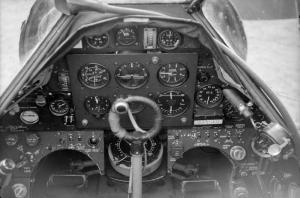 'The office' in question... that of Swordfish stationed at Arbroath in September 1943. (IWM A 19540)