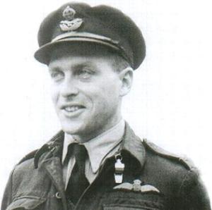 Courage and skill... RAAF Squadron Leader 'Geoff' Oxlade.
