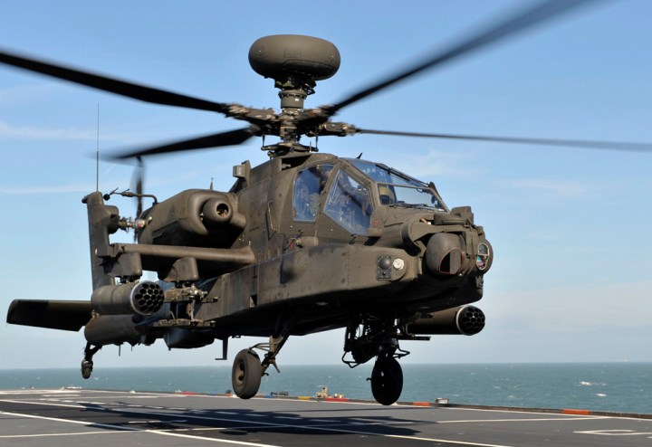 Apache off HMS Ocean