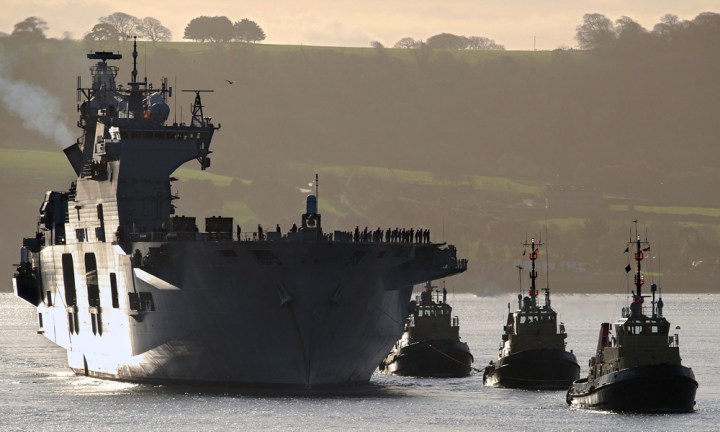 HMS Ocean, Devonport