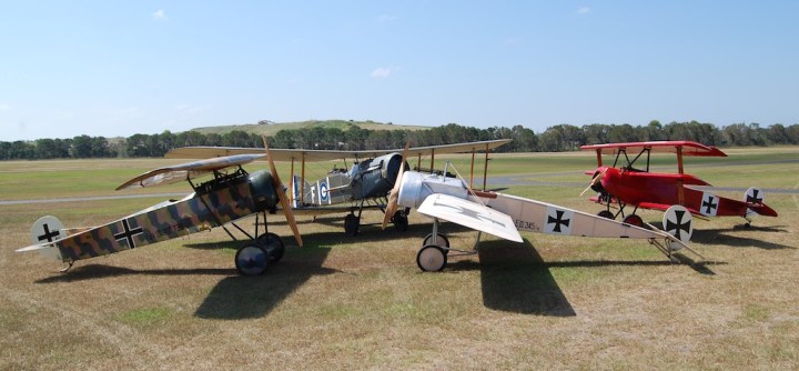 The growing TAVAS flying collection. (© TAVAS)