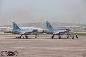 SAAF Gripens at AAD2016