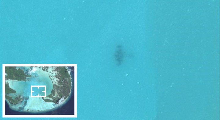 Possible B-24A wreck, Yoi lagoon