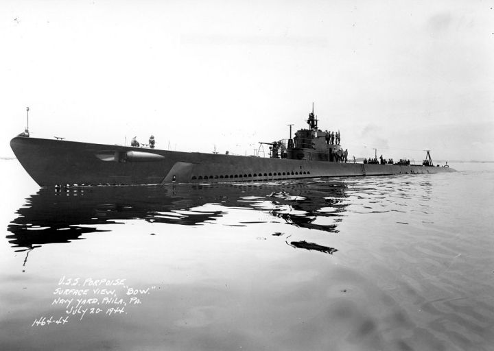 USS Porpoise (SS 172) 1944