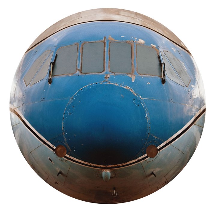 'Tuscon Smile' – the face-to-face photo that inspired Chrétien's Nosa Art series. (Manolo Chrétien)