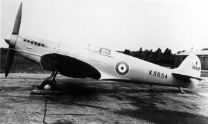 Back to where it all began... Spitfire prototype K5054, or Supermarine Type 300 – as a comparison to the Mk.24 shown above. (SDASM #01-00092402)